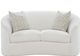 Coaster® Isabella 2-Piece Natural Faux Sheepskin Upholstered Seating Set -2