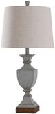 Stylecraft Oldbury Blue Beige/Gray Table Lamp -0