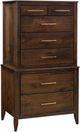 Country Classic Collection Customizable Manhattan Chest on Chest-0