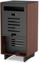 BDI Corridor® 8172 Audio Tower-Chocolate Stained Walnut-4