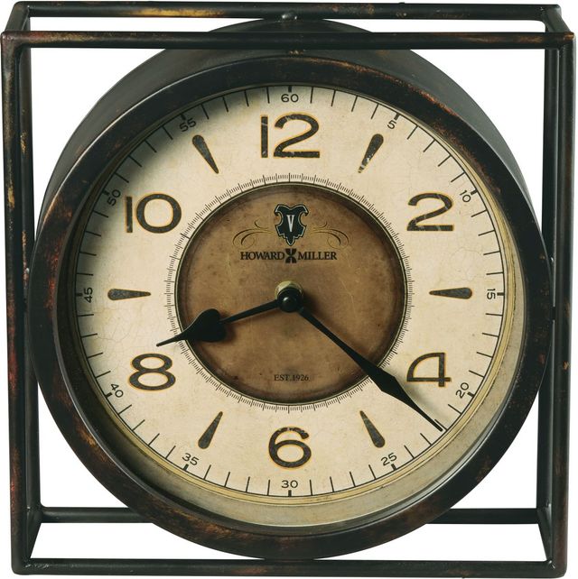 Howard Miller® Kayden Aged Black Accent Clock-0