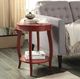 ACME Furniture Alberta Red  Accent End Table-3