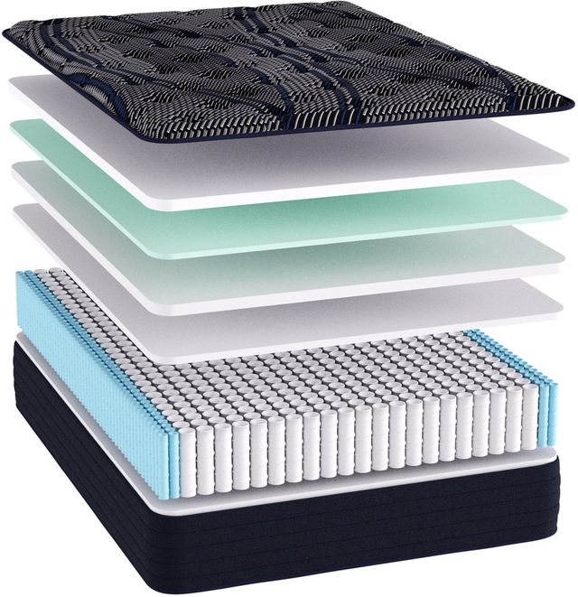 Southerland™ American Sleep® Crawford 13.5" Wrapped Coil Medium Tight Top Twin Mattress-1