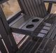 Signature Design by Ashley® Hyland Wave Black Outdoor Glider Loveseat-3