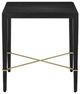 Currey & Company Verona Black End Table-1