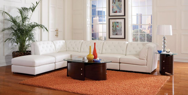 Coaster L-STATIONARY SECTIONAL-CORNER(WEDGE)-0