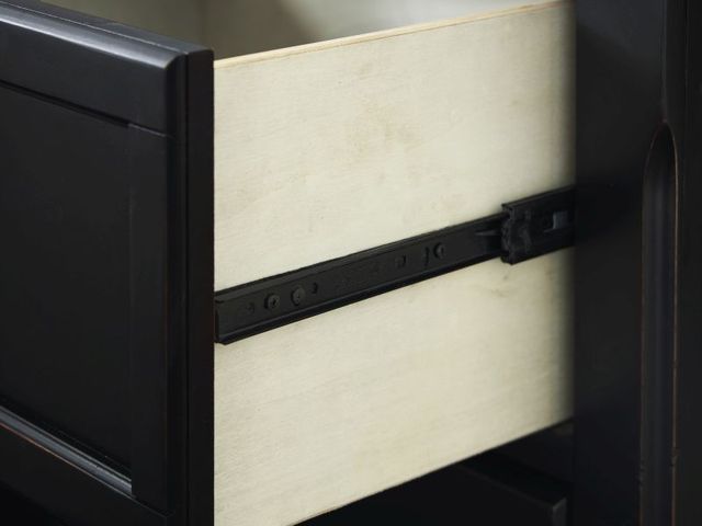 Signature Design by Ashley® Chylanta Black Dresser and Mirror-3