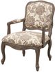 Olliix by Madison Park Multi Monroe Camel Back Exposed Wood Chair-1