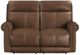 Flexsteel® Alexander Khaki Brown Power Reclining Loveseat with Power Headrest and Lumbar-3