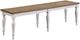 Winners Only® Augusta Rustic Brown/White Bench-0