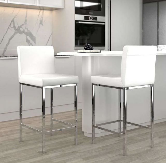 Counter Height Stools - White-0