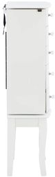 Powell® Jasmine White Jewelry Armoire-4