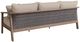 Signature Design by Ashley® Francis Beach Gray/Natural Aluminum/Fabric/Wicker Outdoor Sofa-3
