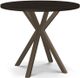 Amisco Customizable Asterisk Round Counter-Height Table with Starburst Stand-0