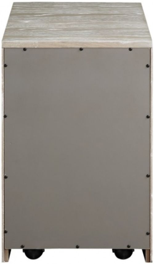 Winners Only® Berkeley Gray Oak/White Mobile File-2