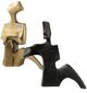 Uttermost® Affection 2-Piece Bronze/Gold Sculpture Set-4