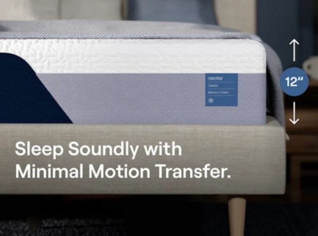 Nectar Classic 5.1 Memory Foam 12" Firm Tight Top Queen Mattress in a Box-8
