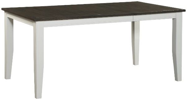American Wholesale Furniture 7-Piece Gray Dining Set with White Base-3
