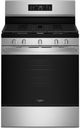 Whirlpool® 30" Fingerprint Resistant Stainless Steel Freestanding Gas Range with Air Cooking Technology-0