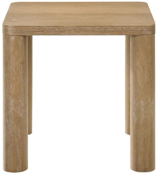 Coaster® Castlewood 2-Piece Washed Oak Table Set-4