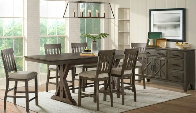 Intercon Sullivan Burnished Clay Counter Table-1