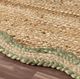 LR Home Scallop Natural/Sage 8'x10' Area Rug-1