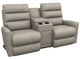 La-Z-Boy® Liam Pebble Manual Wall Reclining Loveseat with Console-0