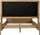 Coaster® Arini Sand Wash/Grey Eastern King Upholstered Panel Bed-3