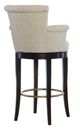 Century® Customizable Scroll Swivel Bar Stool-1