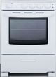 Summit® 24" White Slide-In Electric Range-1