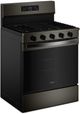Whirlpool® 30" Black Stainless Steel Freestanding Gas Range with Air Cooking Technology-2