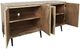 Jofran Inc. Colhane Washed 4-Door Accent Cabinet-4