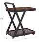 Powell® Ember Barley Bar Cart-2