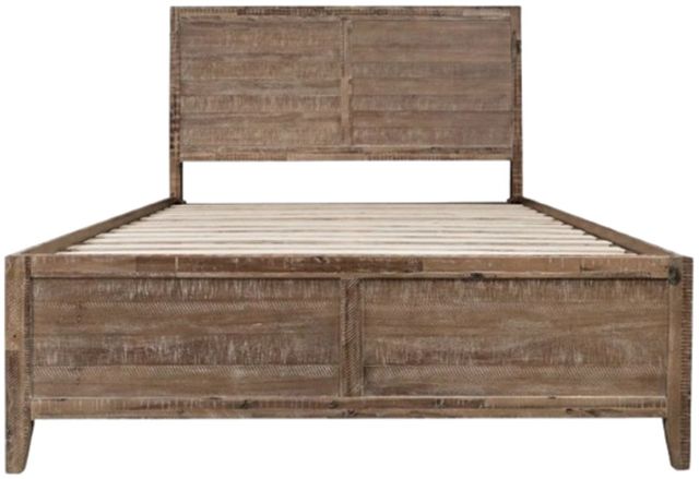 Jofran Inc. Maxton 4-Piece Wash Brown King Panel Bedroom Set-2
