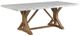 Elements International Lakeview 5-Piece Natural/White Dining Set-1
