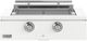 Caliber™ Rockwell 2-Burner Matte White Built-In Liquid Propane Grill with Polished Chrome Hardware-0