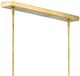 Currey & Company Tenby Abaca/Contemporary Gold Leaf Oval Chandelier-5