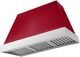 AGA Euclid 48" Piccadilly Red Wall Mounted Range Hood  with Polished Chrome Trim-0