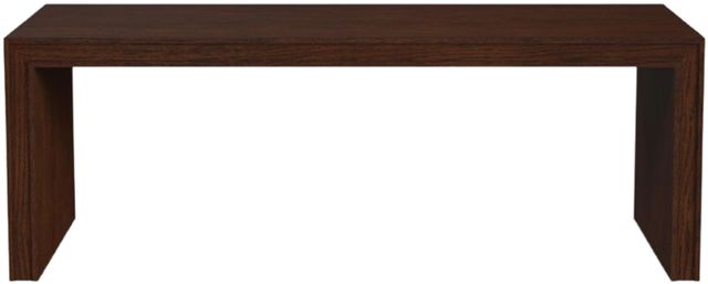 Flexsteel® Waterfall Walnut Brown Rectangular Coffee Table-3
