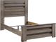 Signature Design by Ashley® Zelen Warm Gray Queen/Full Panel Headboard-2