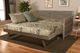 Kodiak Furniture Marisa Takara Rain/Weathered Gray Twin Daybed with Mattress and Pop Up -4