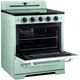 Unique® Appliances Classic Retro 30" Summer Mint Green Slide In Induction Range-3