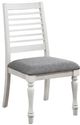 Furniture of America® Calabria 2-Piece Antique White/Gray Side Chair Set-0