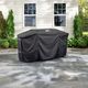 Weber® Black Premium Griddle Cover-1