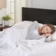 Olliix by Madison Park Liquid Cotton White King Blanket-2