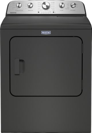 Maytag® 7 Cu. Ft. Volcano Black Front Load Electric Dryer with Pet Pro Option