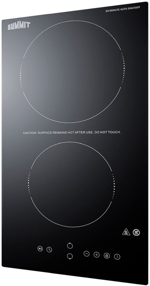 Summit® 12" Black Electric Cooktop -7