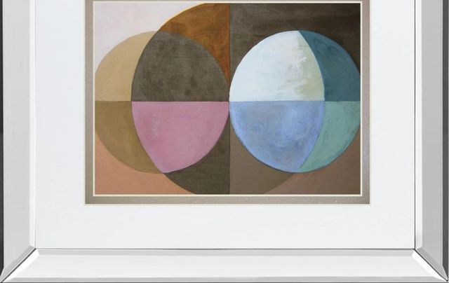 Classy Art Clear Intentions IV by Bellissimo Art Mirror Framed Wall Art-1