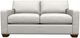 La-Z-Boy® Shiloh Ivory Leather Full Sleep Sofa-1