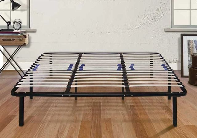 Boyd Sleep Euro Black California King Platform Bed Frame-1
